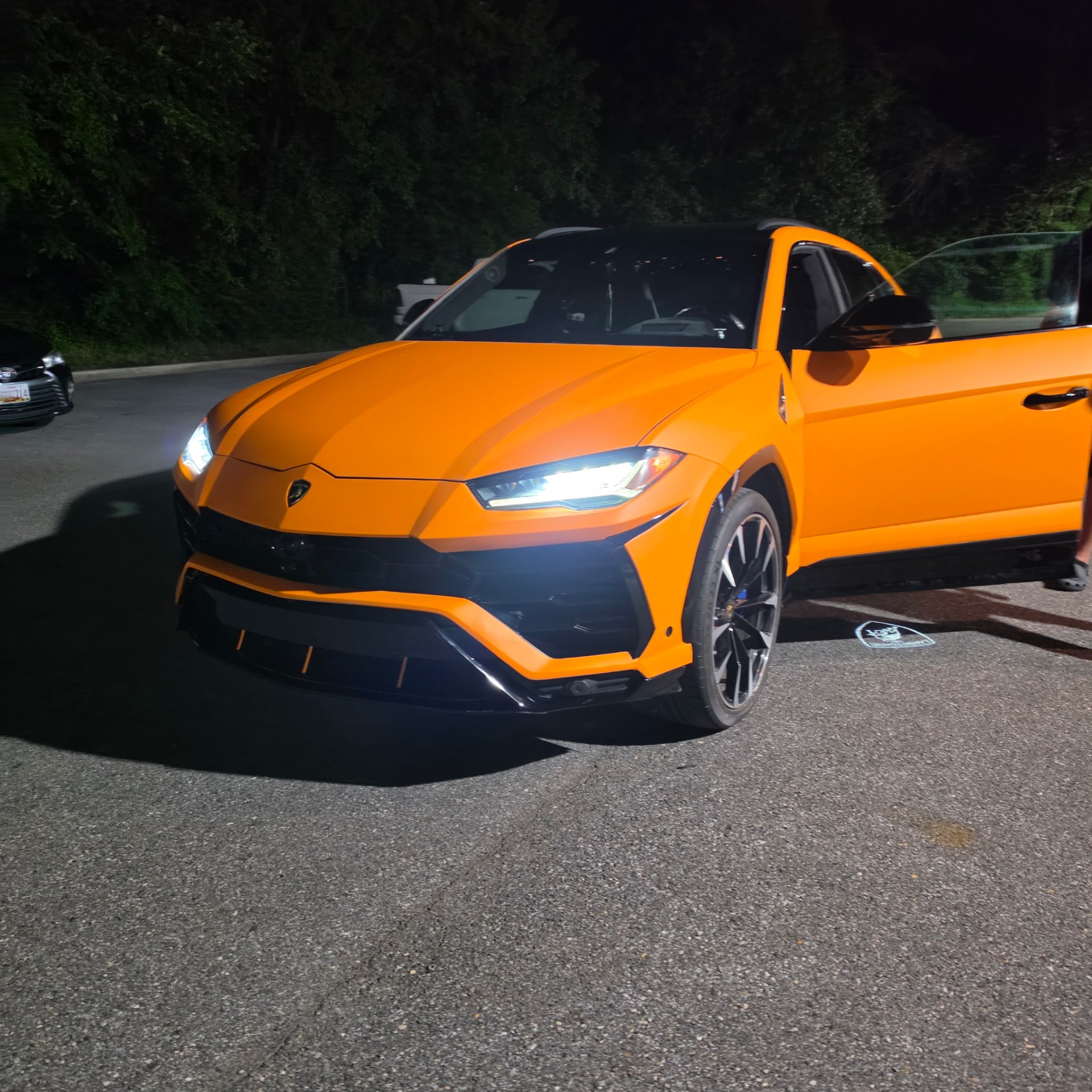 Matte Orange Lamborghini Urus, Full color-change wrap completed by OG Graphics in Crofton, MD