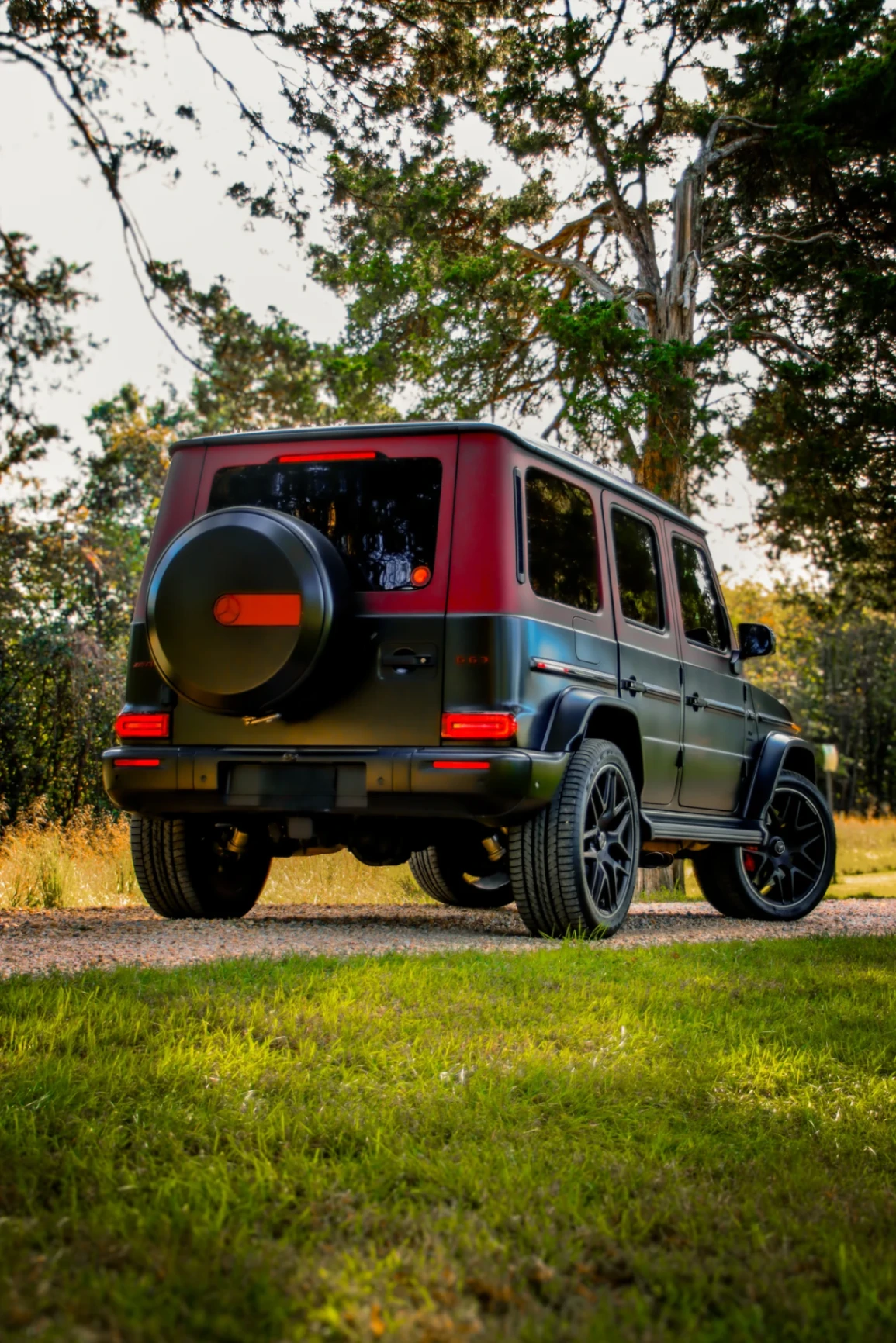 G63 Rear Profile, Full color-change wrap completed by OG Graphics in Crofton, MD